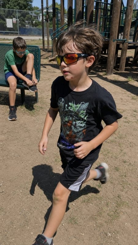 Complete kids' sunglasses collection featuring UV400, polarized, and mirrored lens options (ID#5)