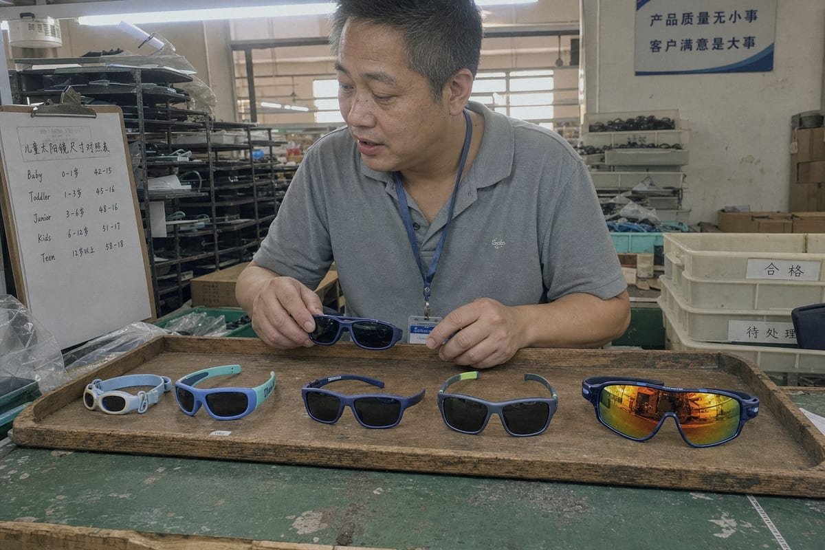 Kids sunglasses model differences across various age groups explained (ID#1)