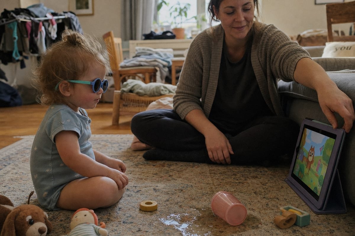 Combining Lens Options Offering both polarized and non-polarized kids sunglasses options in one product line (ID#5)