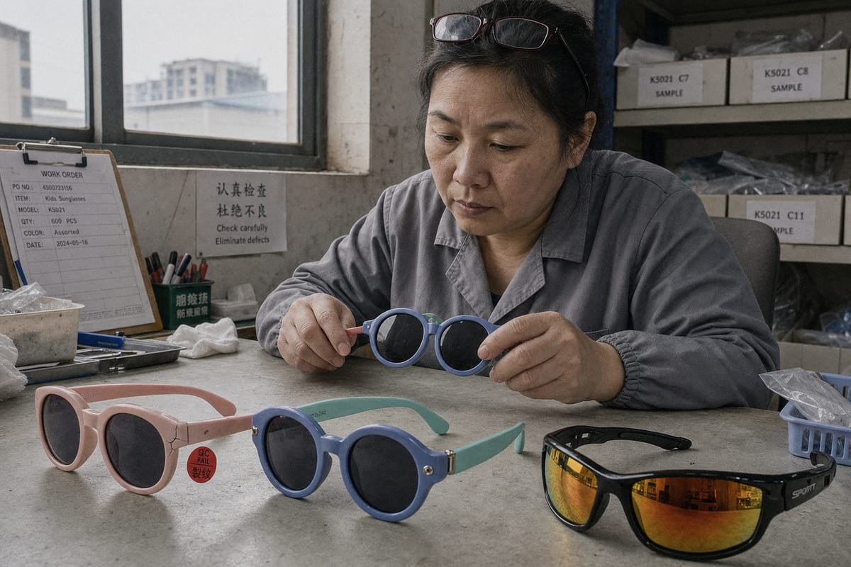 Comparing quality differences in kids' sunglasses across various price points and tiers (ID#1)