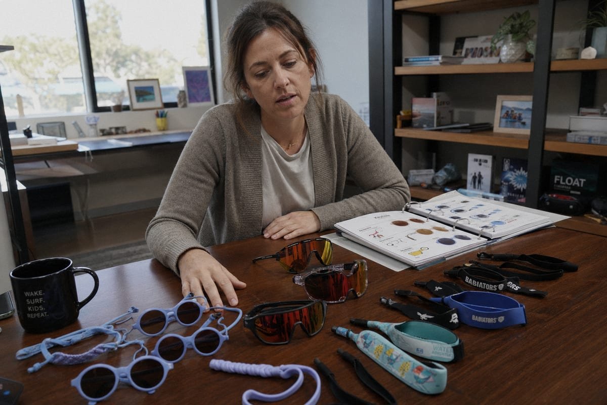 Manufacturer offering OEM ODM support for water-ready kids eyewear (ID#5)