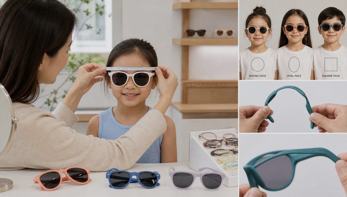 Frame Shapes for Faces Best sunglasses frame shapes for round, oval, and square kids' faces (ID#3)