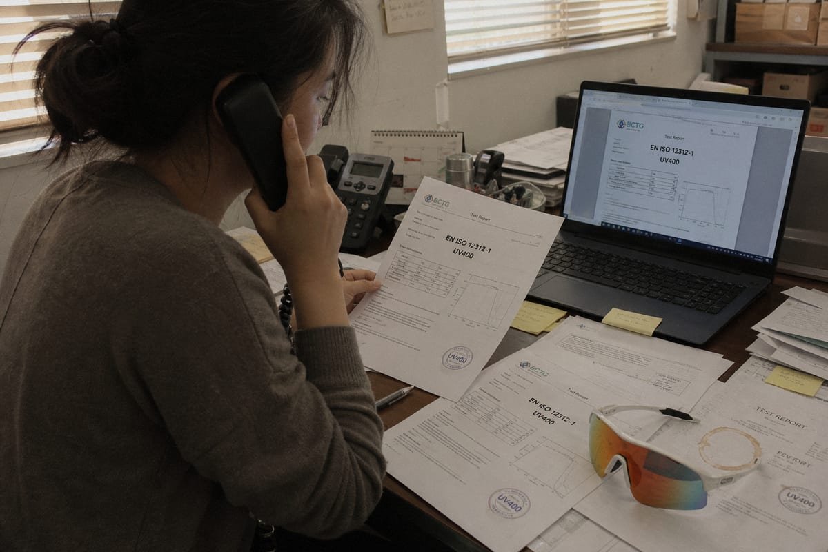 Verifying Safety Standards Verifying manufacturer safety standards through lab reports and CPSIA compliance certifications (ID#3)