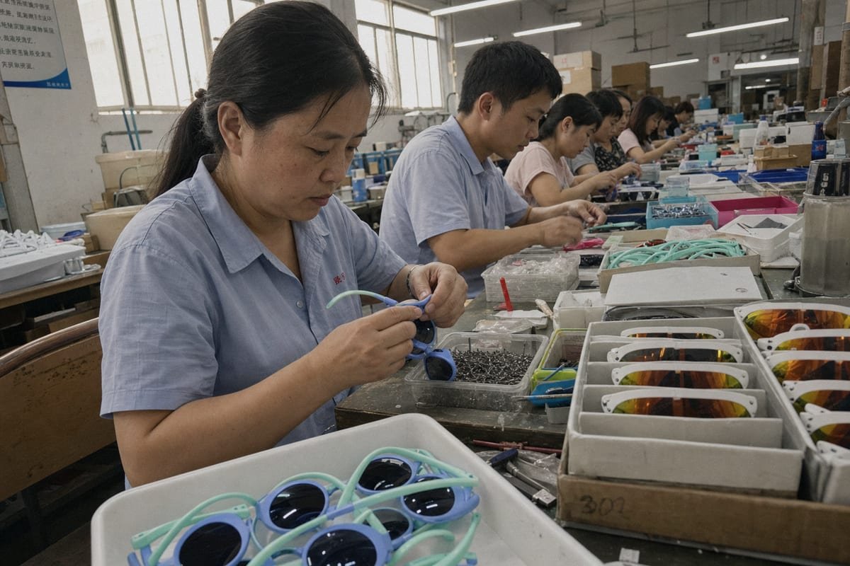 Checking supplier experience with safe TPEE and TR90 materials for kids' eyewear (ID#5)