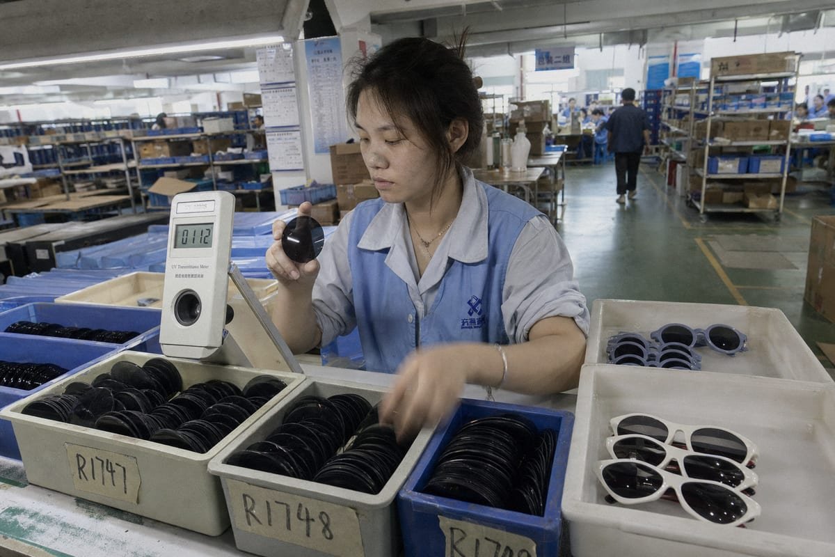 Verifying consistent UV protection across every lens production batch (ID#3)