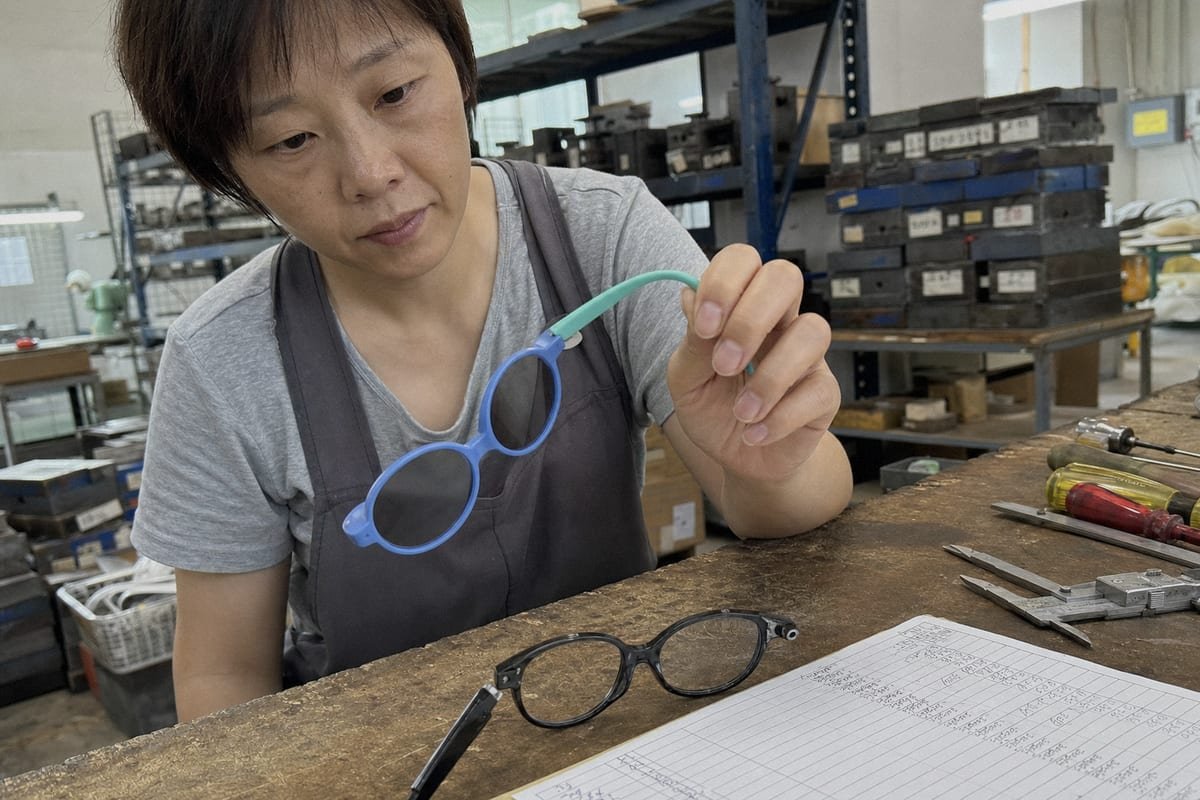 Frame Material Durability TR90 and TPEE frame materials boosting durability and impact resistance in kids' sunglasses (ID#2)