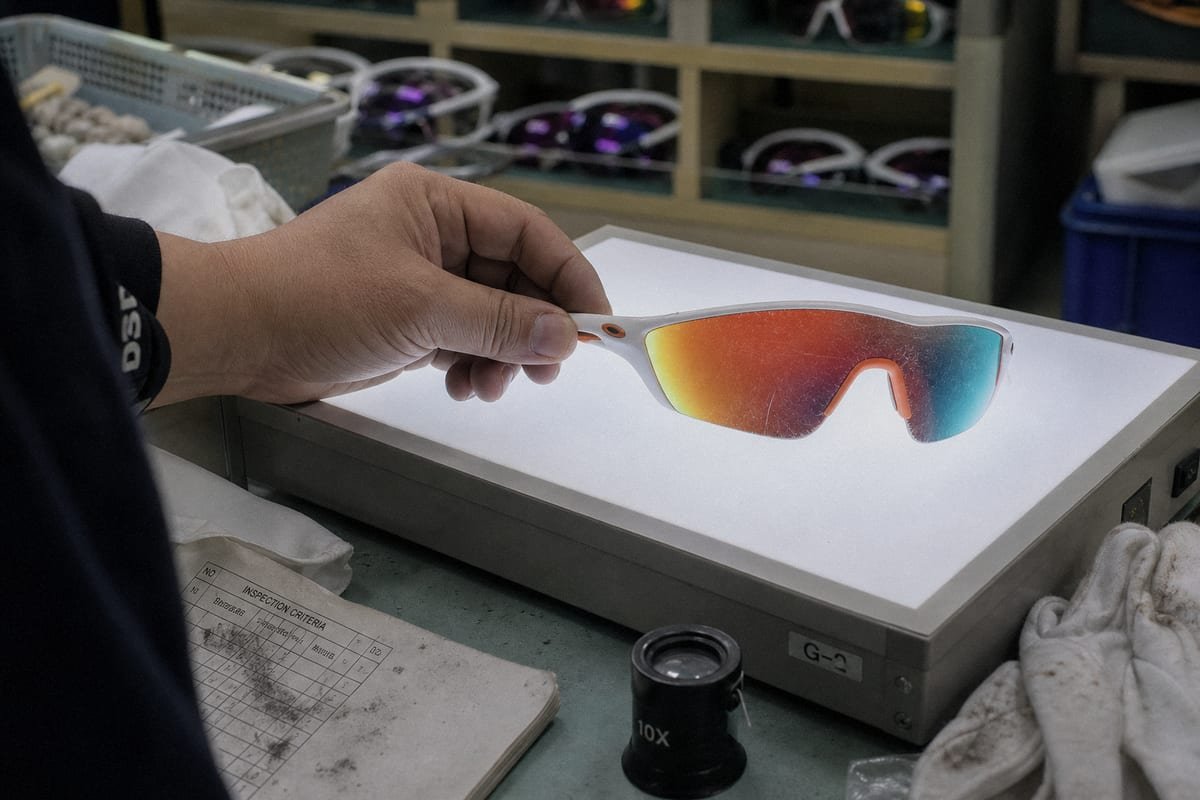 Lens Warranty Policy Warranty and replacement policy for sunglasses lens durability assurance (ID#5)