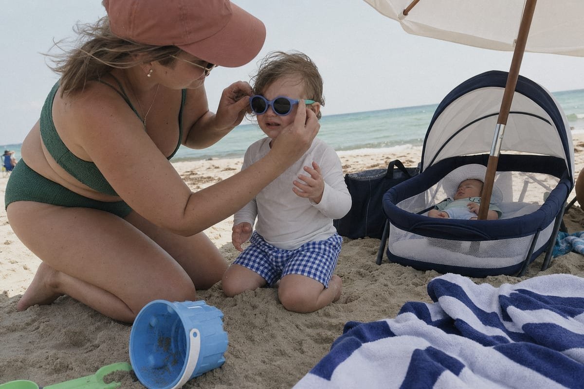 Guide to the right age for kids to start wearing sunglasses (ID#1)