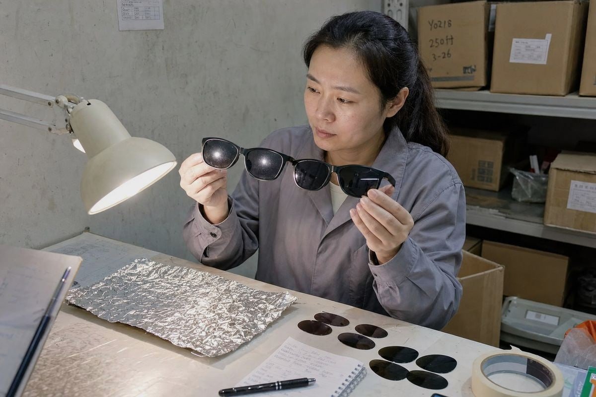 Comparing polarized versus UV400 tinted lenses for children's eye comfort and clarity (ID#3)