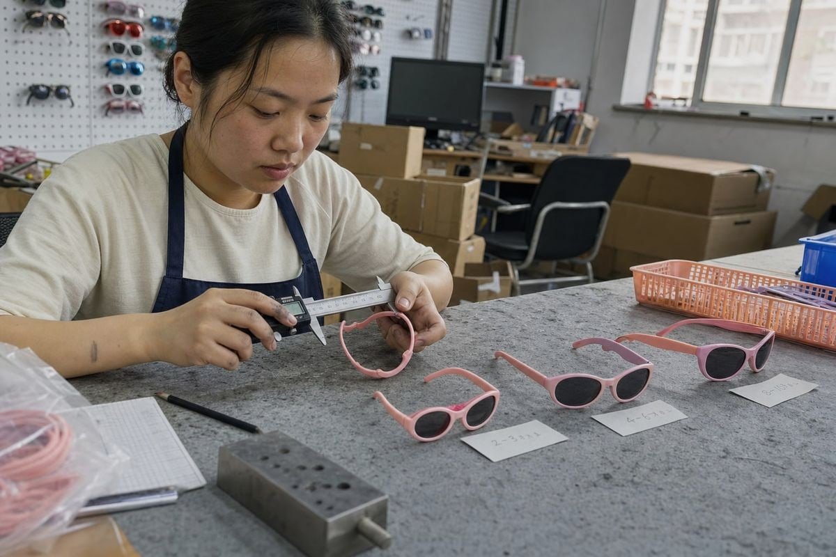 Customizing stock mold colors logos and lenses without tooling costs (ID#4)