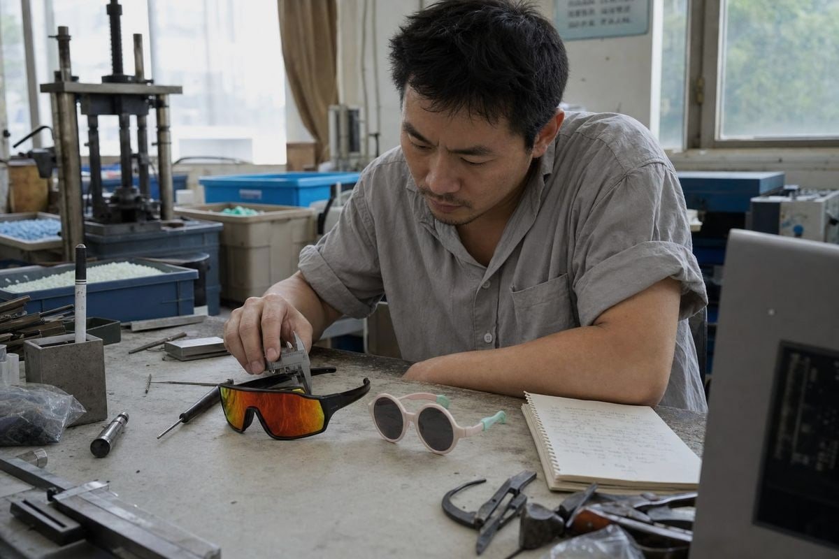 Safe Frame Materials Flexible, BPA-free frame materials like TR90 for safe and comfortable kids' eyewear (ID#3)