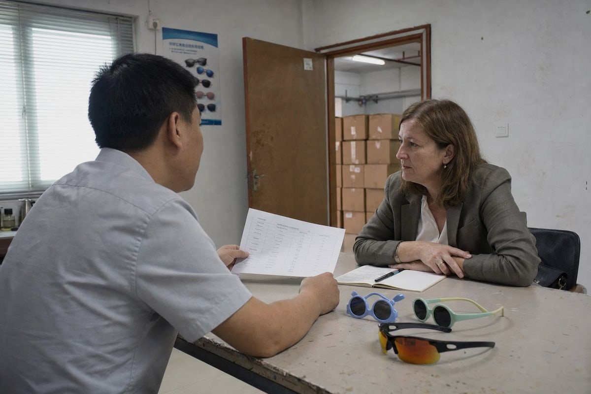 Negotiating better payment terms and lower deposits with larger sunglasses orders (ID#3)