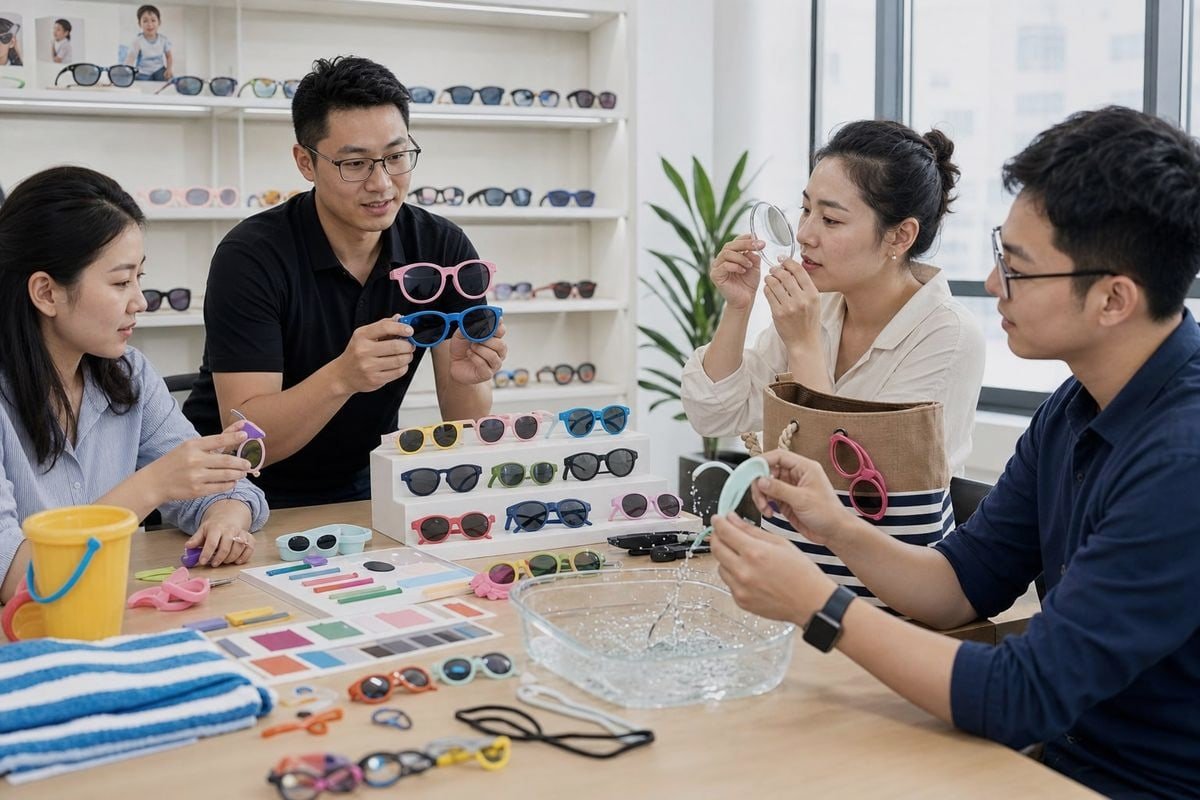 Essential kids' beach and swimming sunglasses styles for distributors to stock (ID#1)