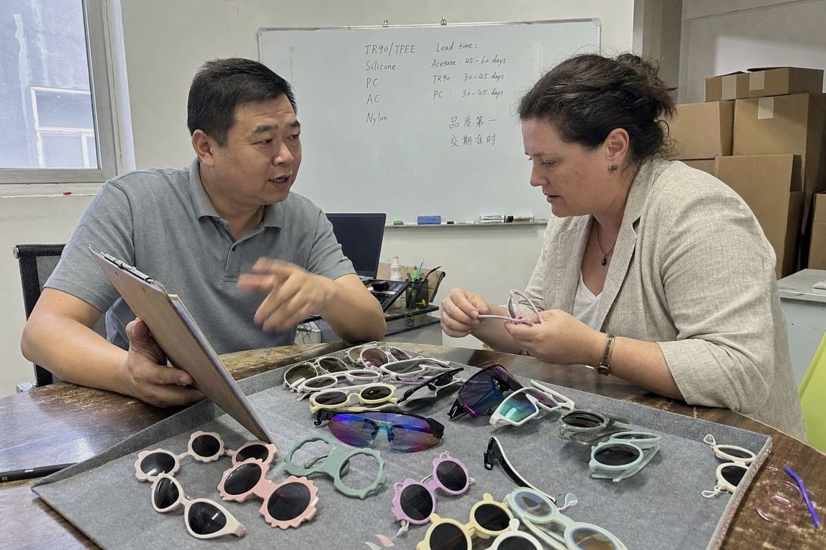 Evaluating supplier style development and customization capabilities for kids' sunglasses (ID#1)