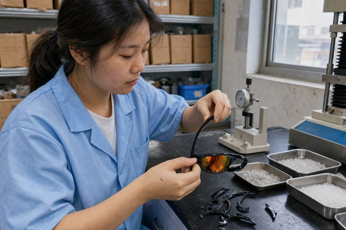 TPEE and TR90 polymers reduce frame weight while maintaining safety and strength (ID#3)