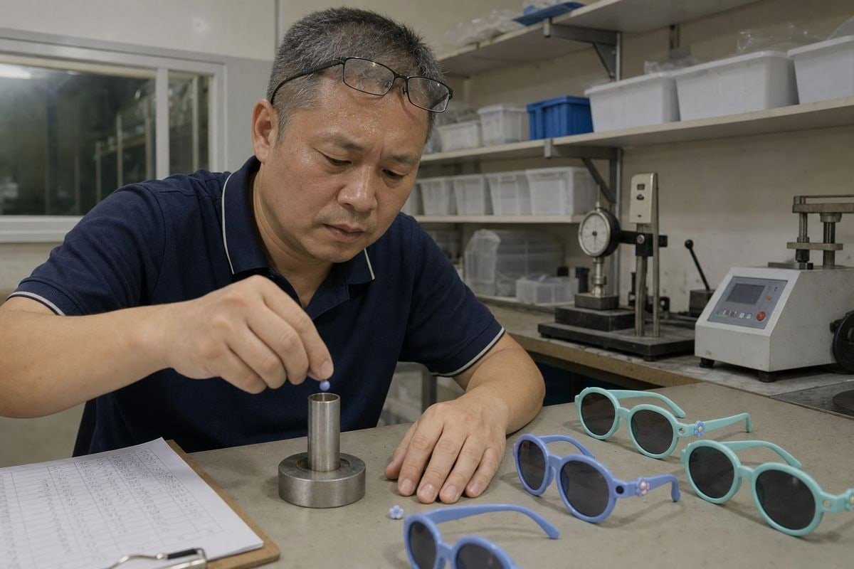 UV Protection Eye Risks Dark lenses with fake UV protection risking children's eye health (ID#4)