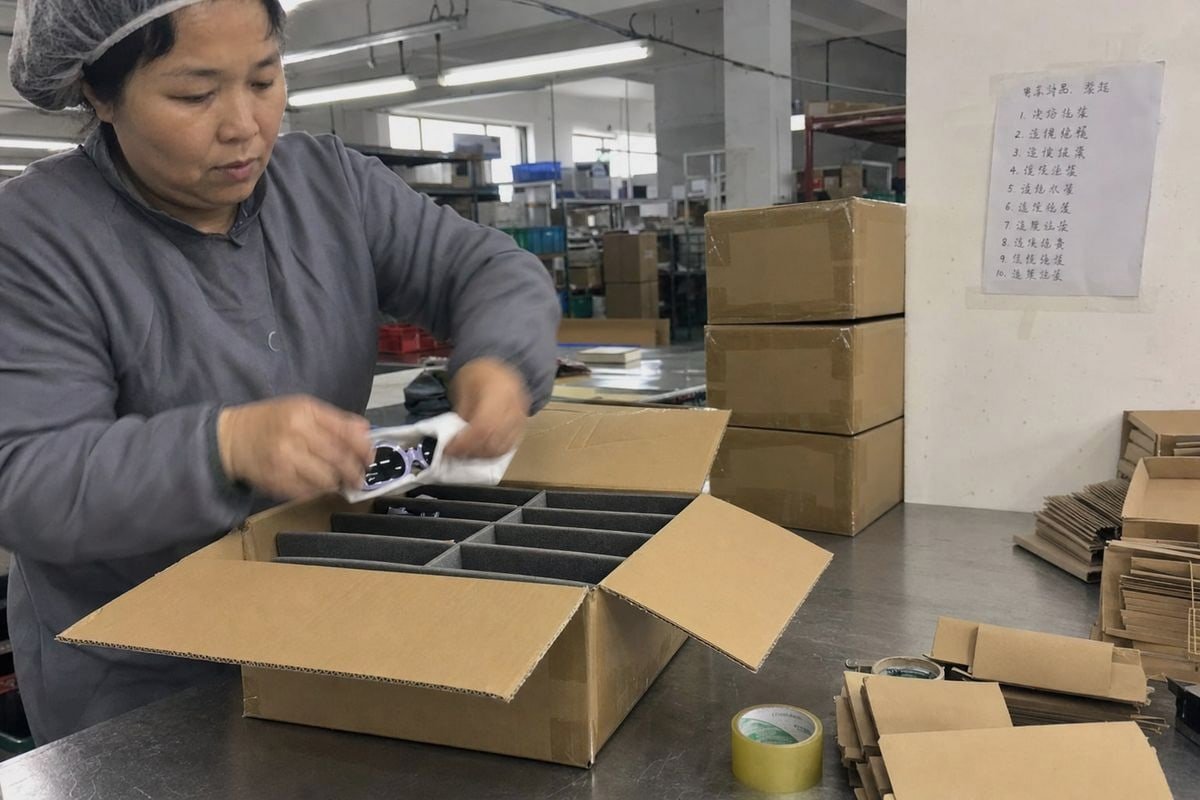 Guide to requesting stronger packaging from Chinese kids sunglasses suppliers (ID#1)