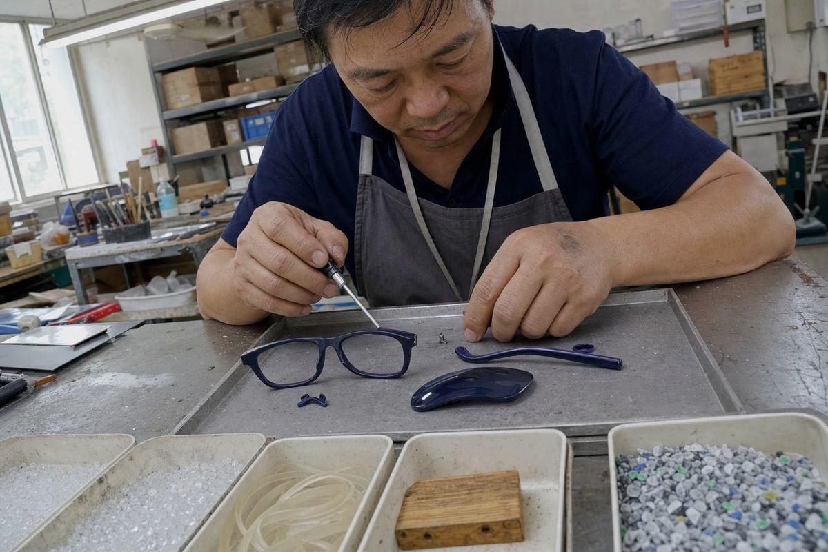 Overview of recyclable and eco-friendly materials used in kids' sunglasses (ID#1)