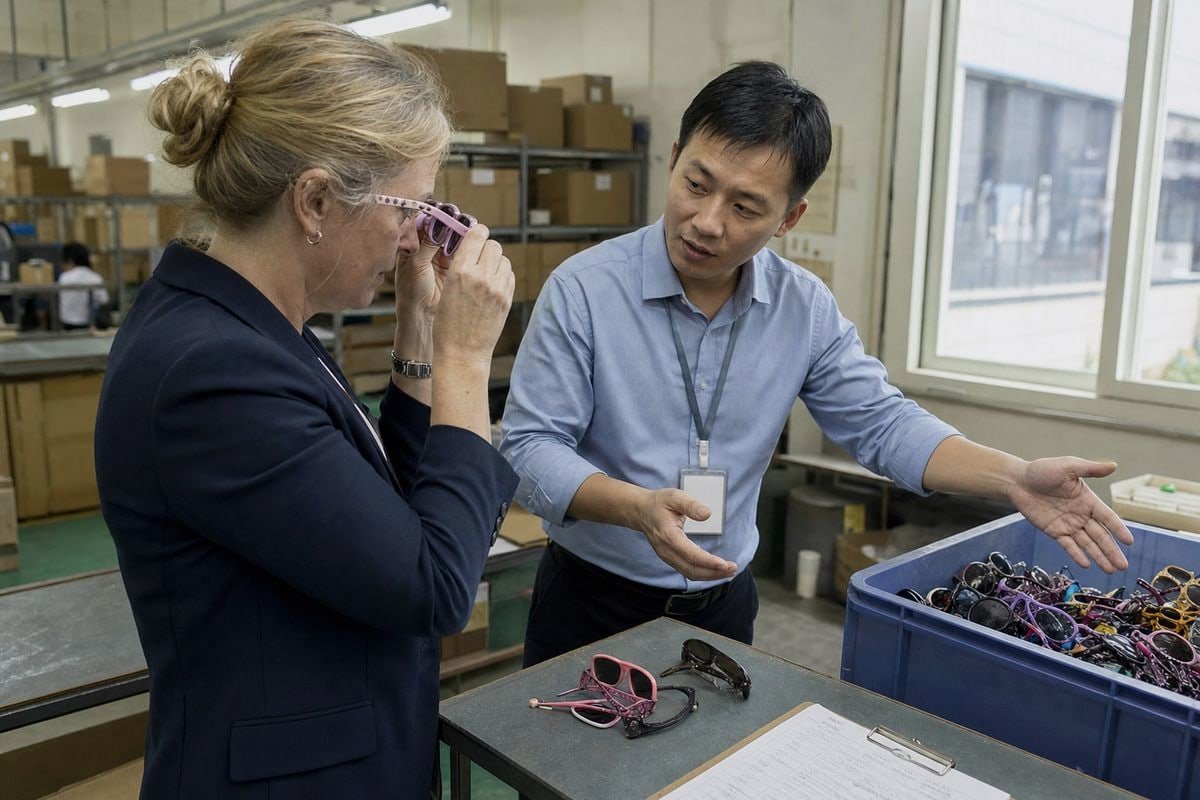 Eyewear Recycling Options Recycling process for kids' sunglasses through eyewear take-back and donation programs (ID#3)