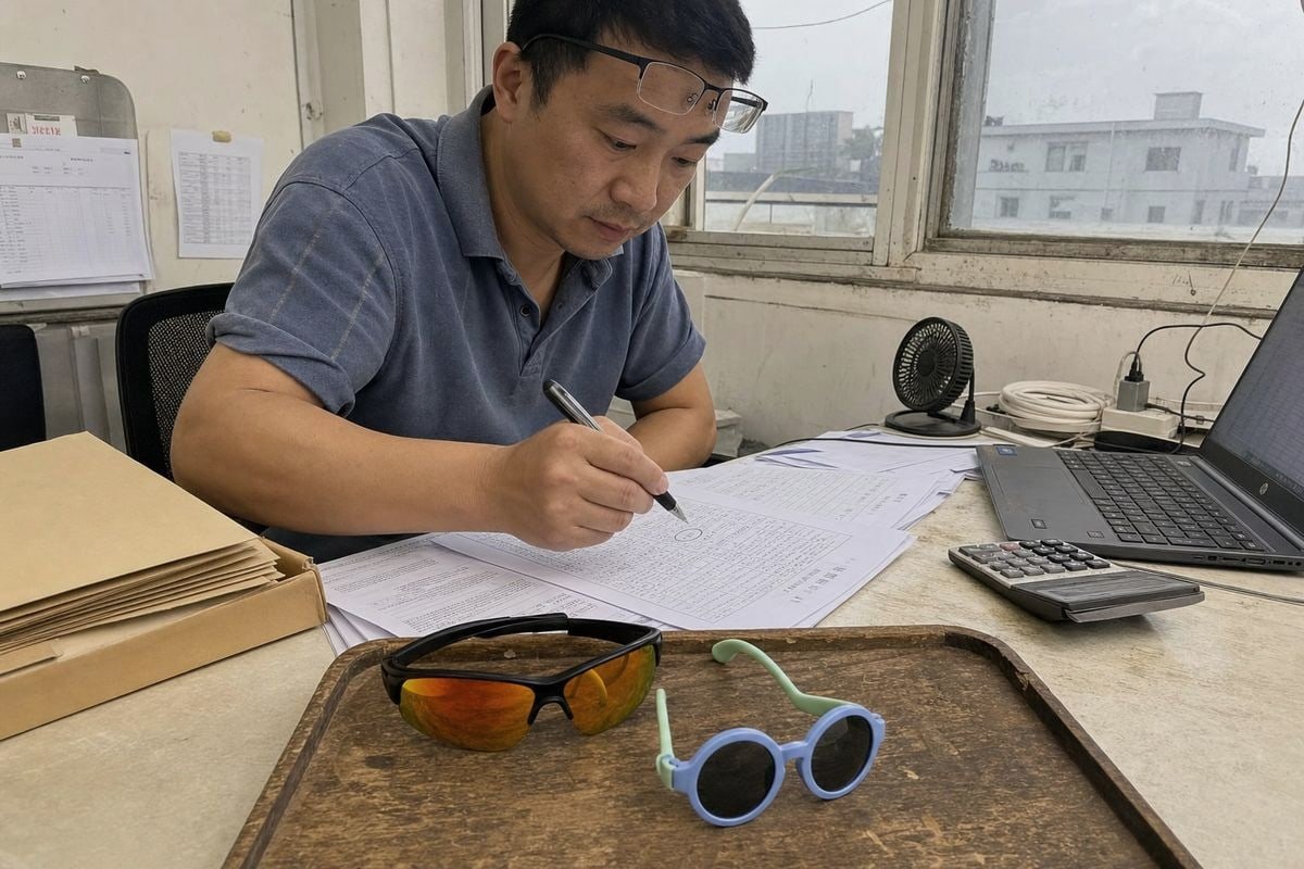 Guide to conveying EDI orders to non-EDI kids sunglasses factories in China (ID#1)