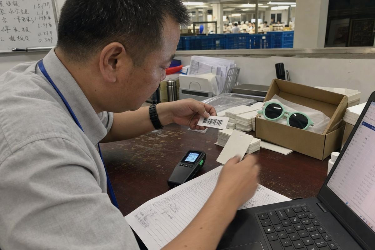 Verifying GS1/UPC barcodes are scan-ready before starting mass production (ID#2)