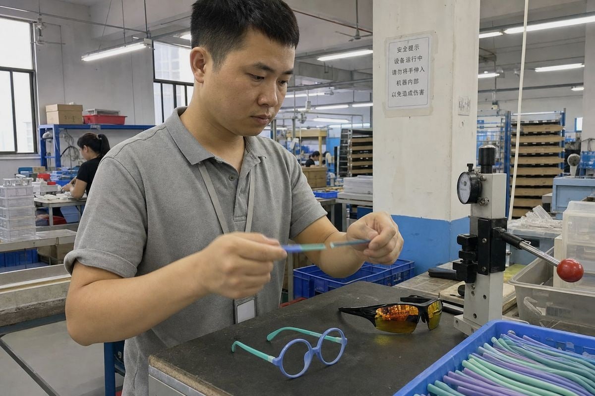 Durable TR90 frames and hard-coated lenses reduce warranty claims (ID#3)