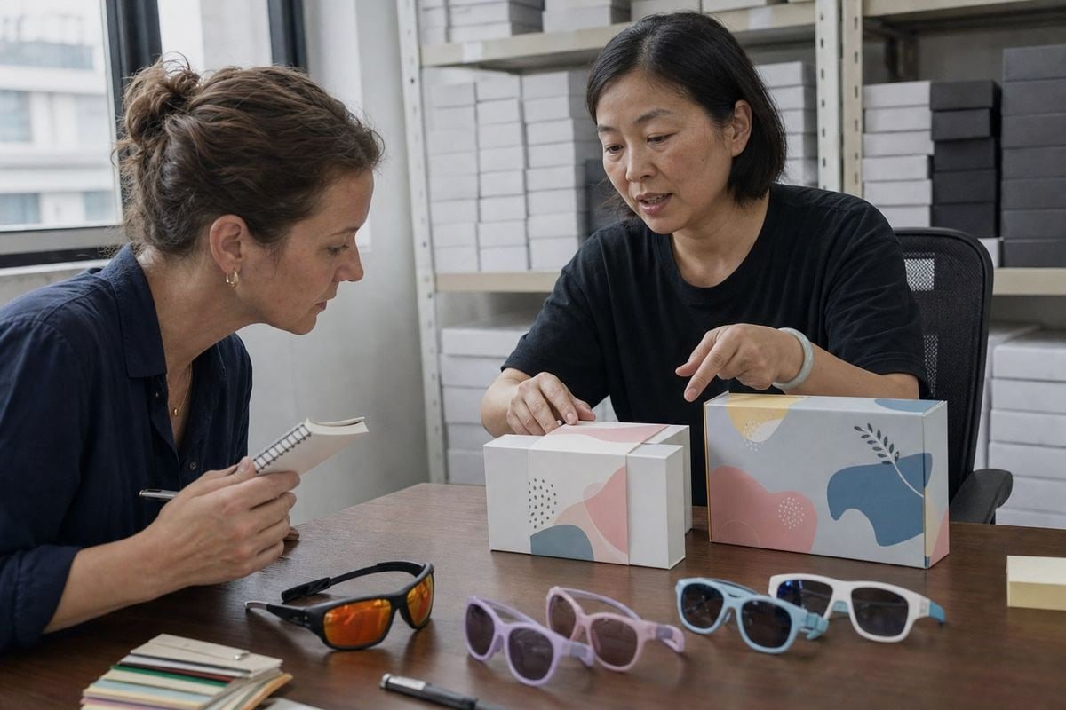DTC Packaging Value Value of premium no-shelf-display packaging for direct-to-consumer online sunglasses sales (ID#5)