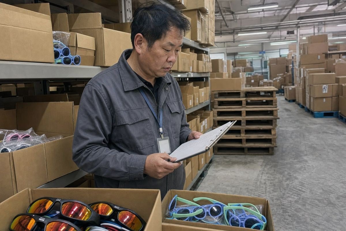 Guide to defining unsold inventory responsibility in kids sunglasses contracts (ID#1)
