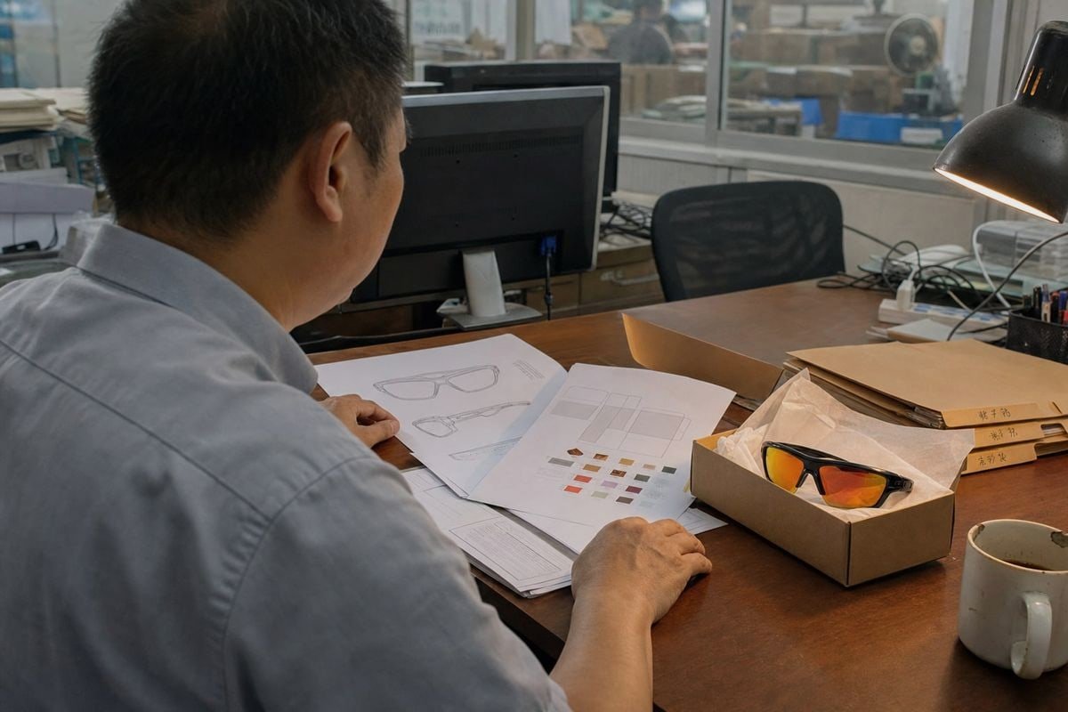 Documentation for Approval Required documents and references to speed up licensor sign-off for character sunglasses (ID#3)