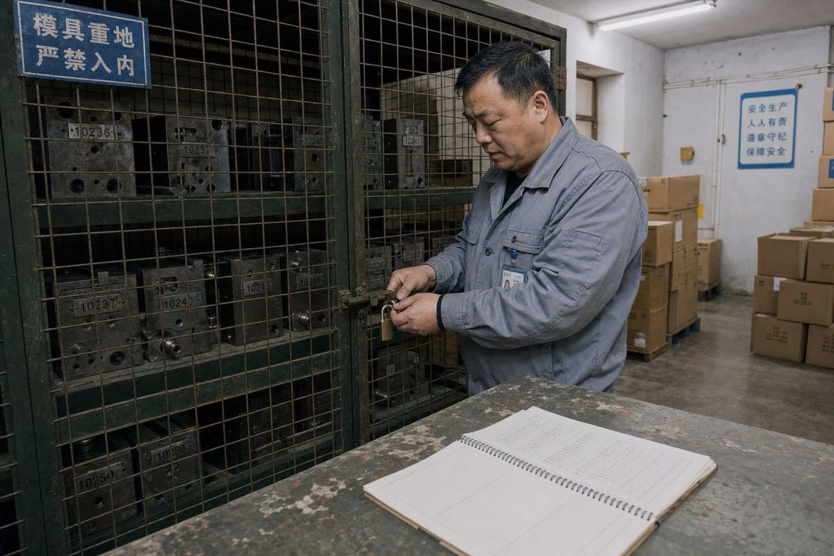 Preventing factories from leaking licensed kids' sunglasses molds during China sourcing (ID#1)