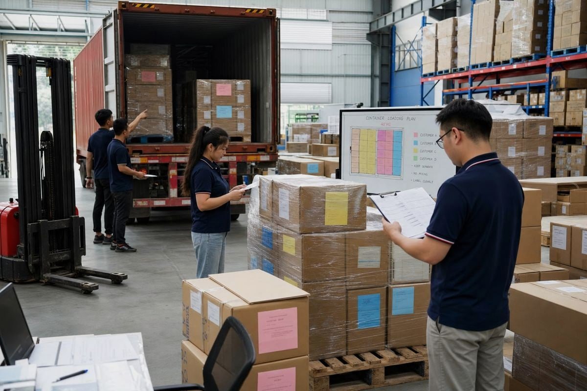 Manufacturer handling distinct packaging and labeling requirements for each brand in one container (ID#4)
