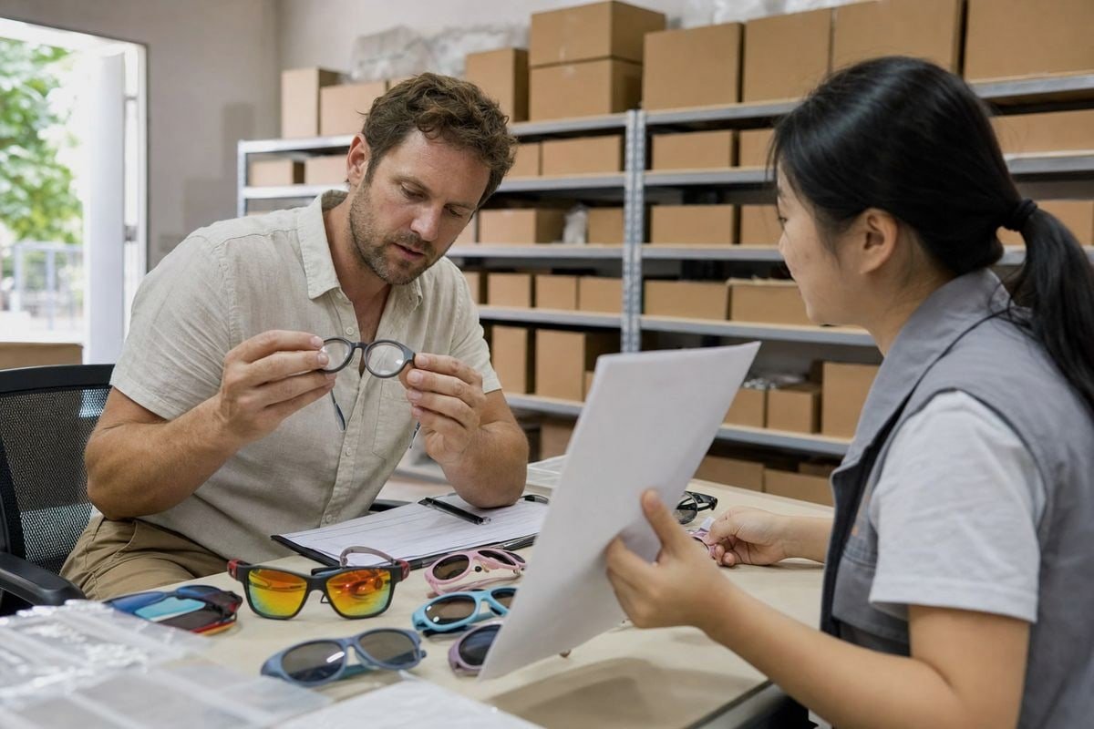 Quality Control Process Checking supplier quality control for removable lens fitting, retention, and groove tolerance tests (ID#5)