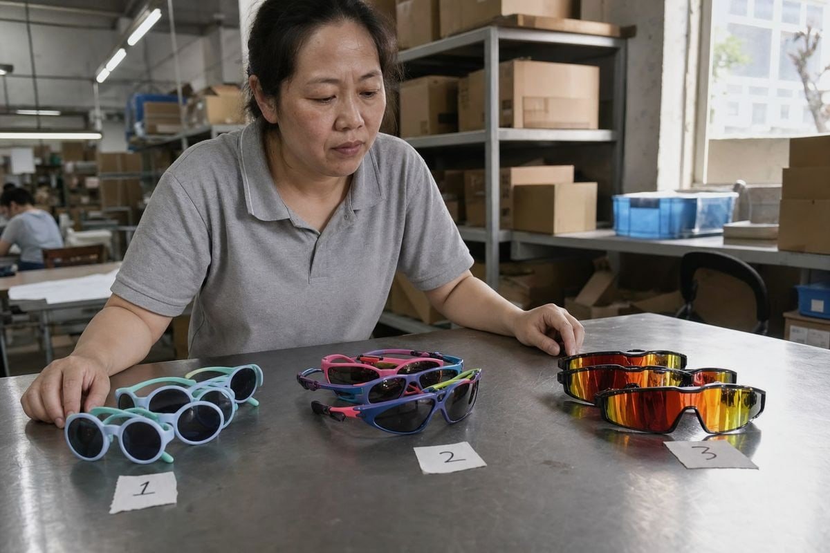 Guide for selecting kids' sunglasses styles to fill price gaps (ID#1)
