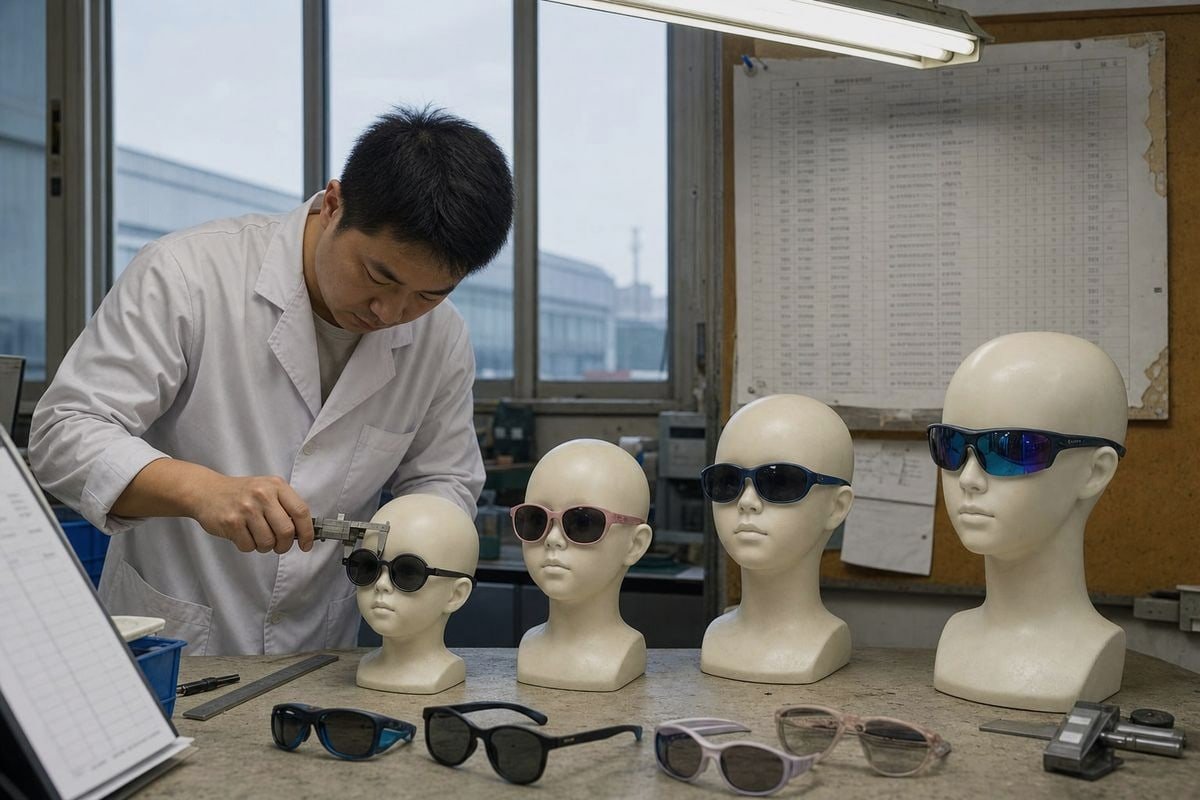 Age to Face-Shape Matching Matching age ranges to face-shape measurements for children's eyewear sourcing (ID#3)