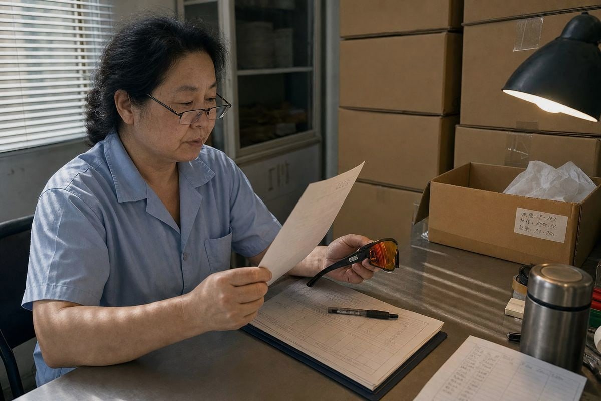 Factory Quality Control Factory quality control process with batch traceability and pre-shipment inspection consistency (ID#5)