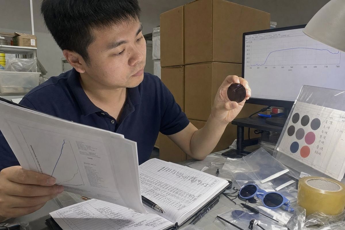 Verifying factory light transmittance test reports for accuracy and trustworthiness (ID#3)