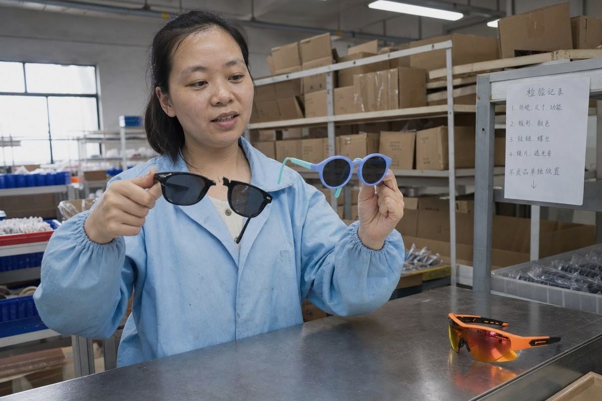 Packaging Quality Control Improving QC and packaging with labeling to reduce future sunglasses returns (ID#5)
