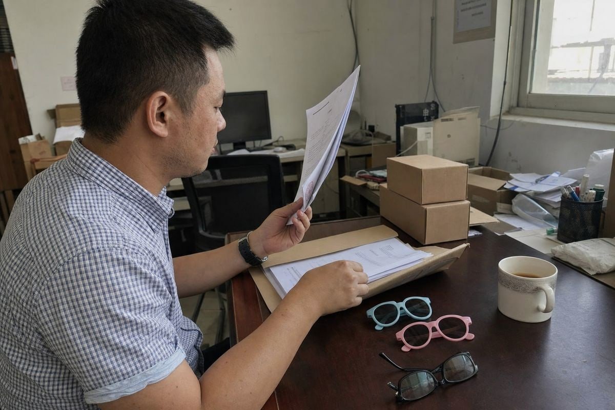 Licensing Verification Documents Documents needed to confirm supplier licensing legitimacy for character eyewear products (ID#2)