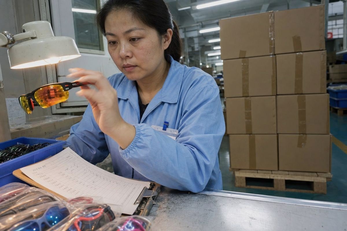 OEM eyewear factories hide exact styles online to protect exclusive brand distribution agreements (ID#3)
