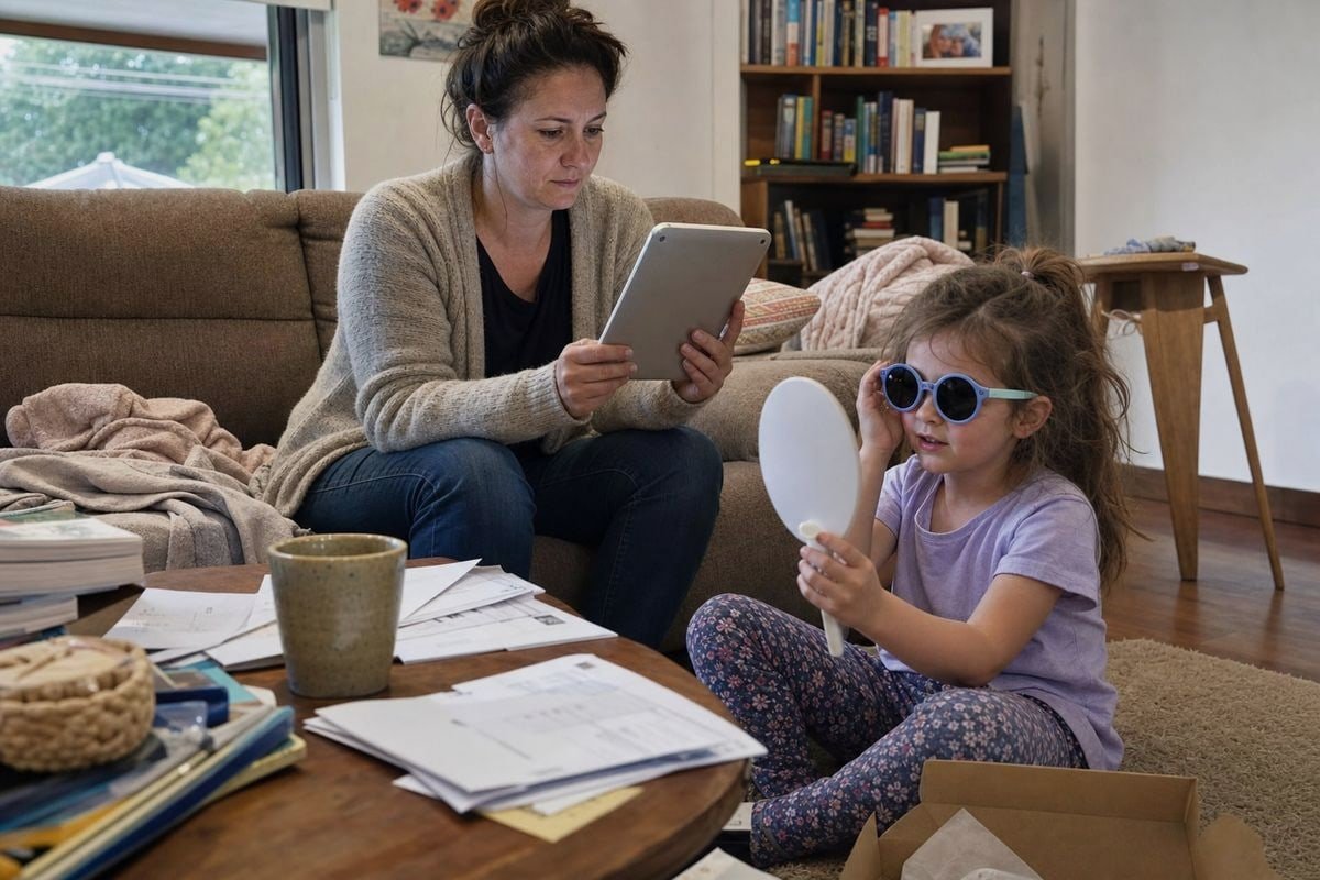 Try-on videos help reduce D2C returns caused by kids sunglasses fit issues (ID#1)