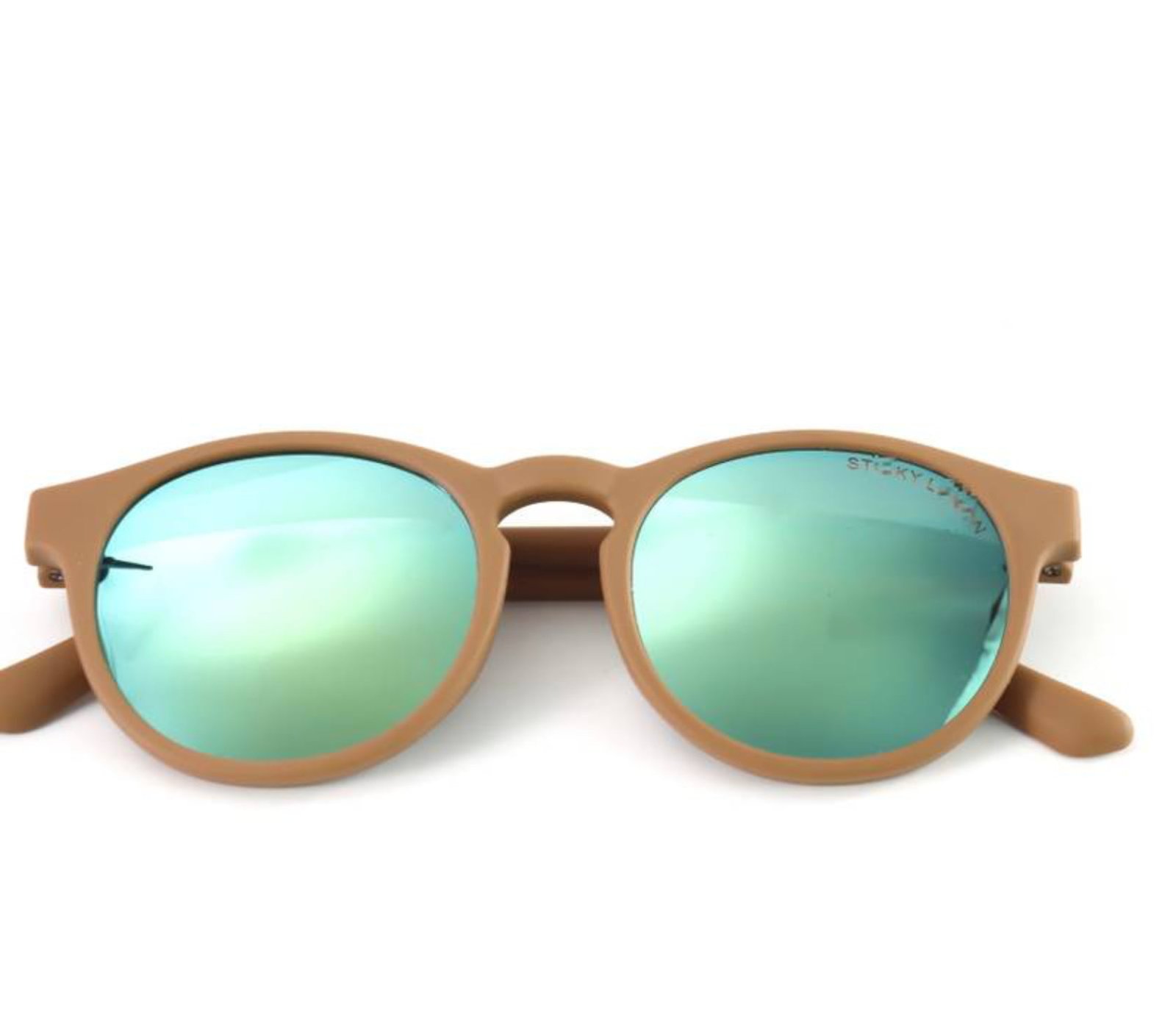 Custom logo printing on kids sunglasses frame