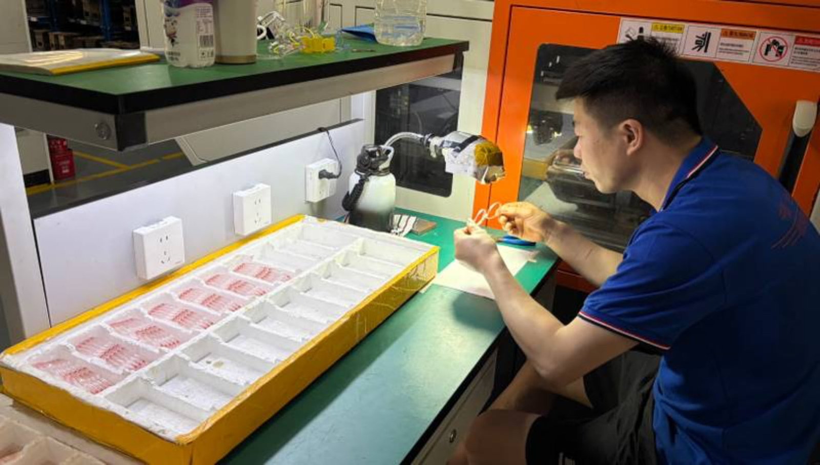 In-process inspection during production