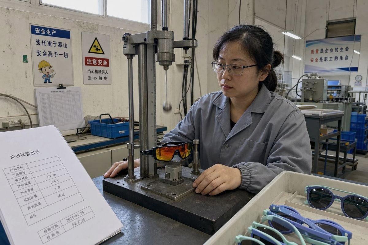 Manufacturer Documentation Requirements Document checklist for manufacturer certifications protecting US eyewear distributor brands (ID#5)