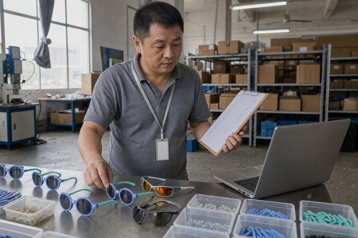 Verifying CPSIA phthalate compliance for kids' sunglasses parts sourced from China (ID#1)