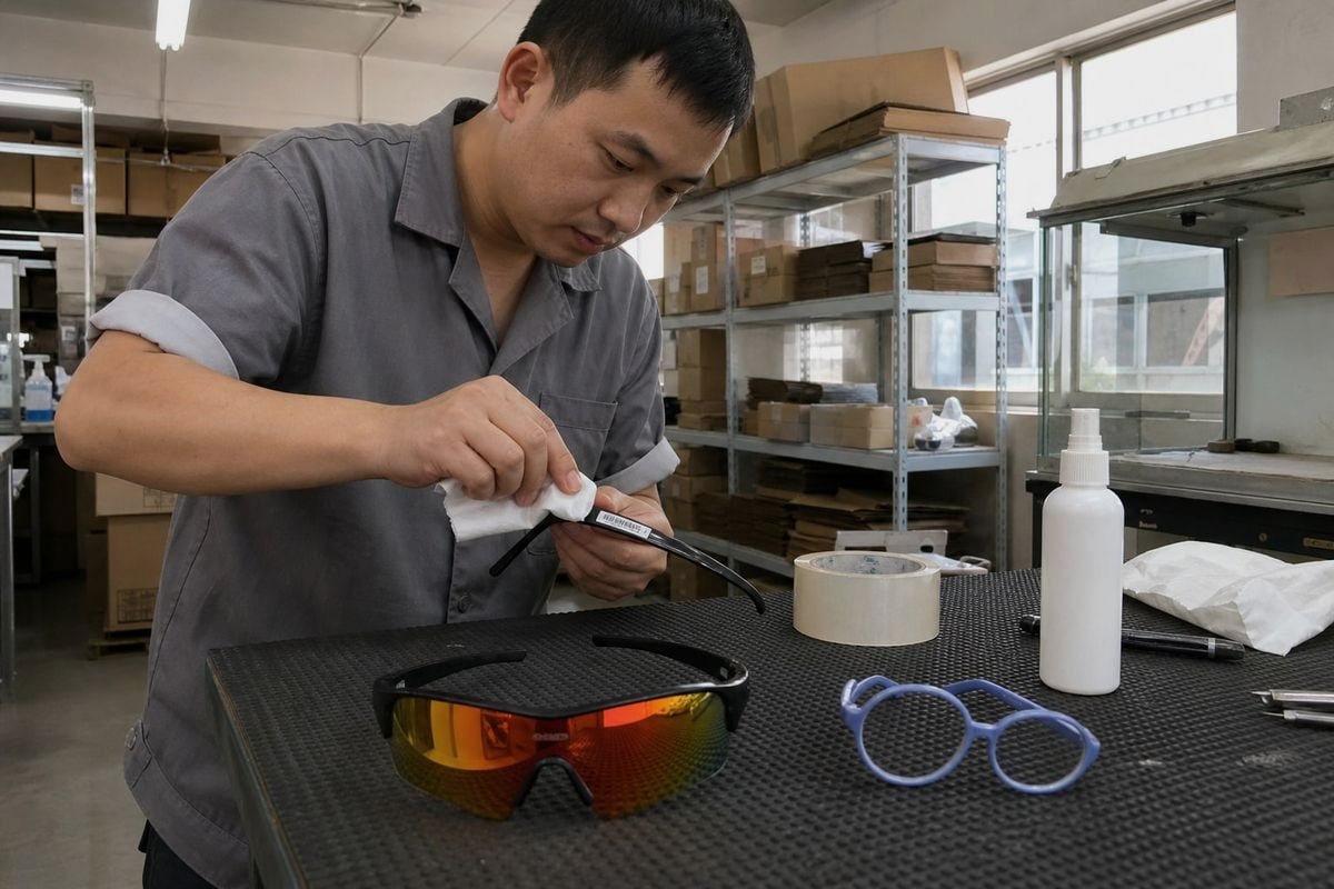Verifying Label Permanence Confirming China suppliers can print permanent, legible CPSIA tracking labels correctly (ID#3)