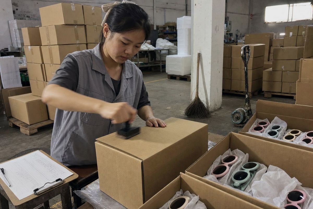 Consequences of shipments arriving without proper country of origin labeling at customs (ID#4)