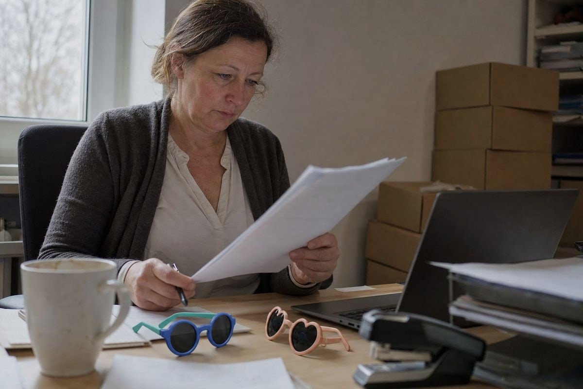 EU distributors verifying GPSR due diligence requirements for kids' sunglasses safety compliance (ID#1)