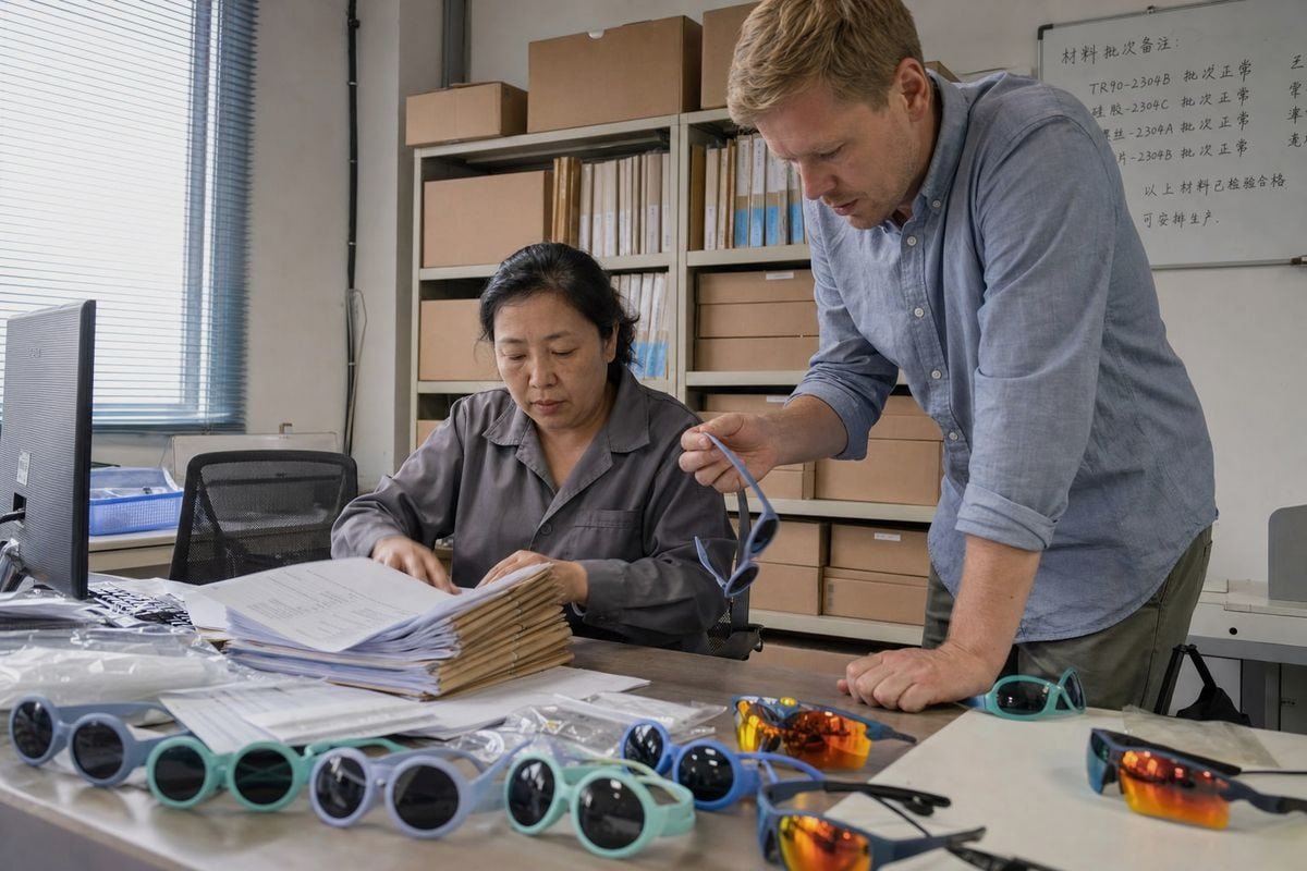 Verifying REACH SVHC compliance for kids' sunglasses as a direct importer (ID#1)