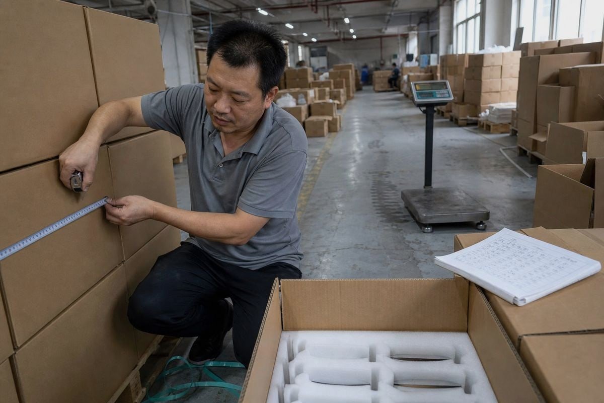 Volume-based guide for choosing between FCL and LCL bulk sunglasses shipments (ID#2)
