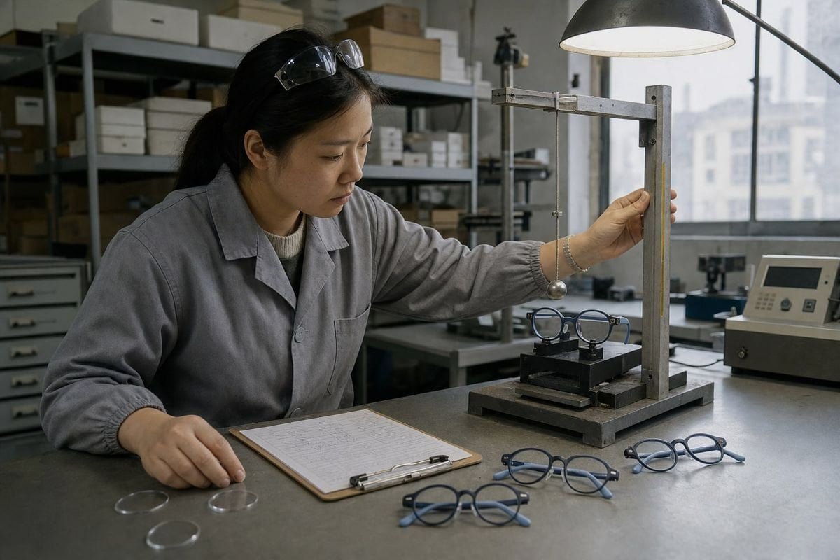 Trivex and polycarbonate balance thickness, weight, and durability for children's eyewear (ID#5)